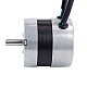 24V 3000RPM 0.16Nm 50W 2.90A Φ57x53.5mm Brushless DC Motor - 57BYA54-24-01 | StepperOnline CA