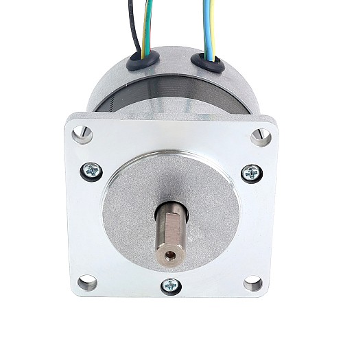 24V 3000RPM 0.16Nm 50W 3.10A 57x57x53.5mm Brushless DC Motor - 57BYB54-24-01 | StepperOnline CA