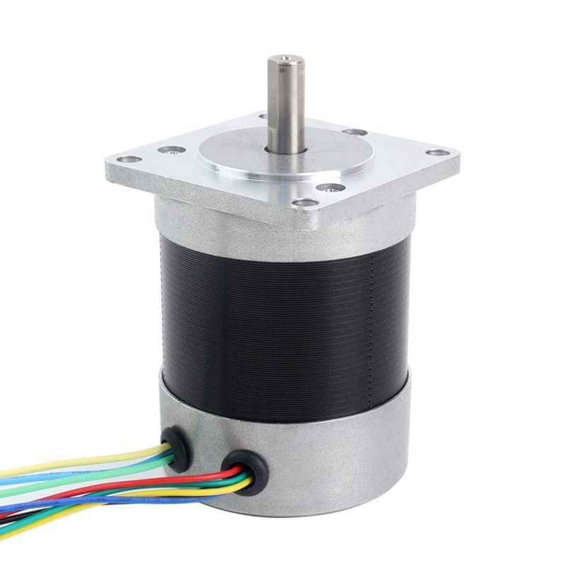 24V 3000RPM 0.29Nm 91W 5.20A 57x57x73.5mm Brushless DC Motor - 57BYB74-24-01 | StepperOnline CA