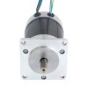36V 3000RPM 0.41Nm 129W 4.90A 57x57x93.5mm Brushless DC Motor - 57BYB94-36-01 | StepperOnline CA