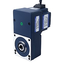 24V 60W 20RPM 21.00Nm(2973.84oz.in) 150:1 Geared Brushless DC Motor w/ Parallel Hollow Shaft Gearbox