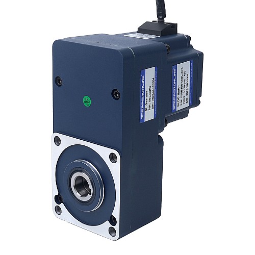 48V 150W 100RPM 10.50Nm(1486.92oz.in) 30:1 Geared Brushless DC Motor w/ Parallel Hollow Shaft Gearbox - F55B150-48GL-30S/5GL30RC | StepperOnline CA