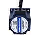 48V 15W 200RPM Geared Brushless DC Motor 0.58Nm(82.13oz.in) 15:1 Spur Gearbox - F2B15-48GN-30S/2GN15K | StepperOnline CA 48V 15W 200RPM Geared Brushless DC Motor 0.58Nm(82.13oz.in) 15:1 Spur Gearbox - F2B15-48GN-30S/2GN15K | StepperOnline CA