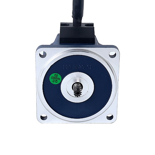 48V 40W 1000RPM Geared Brushless DC Motor 0.31Nm(43.90oz.in) 3:1 Spur Gearbox - F3B40-48GN-30S/3GN3K | StepperOnline CA