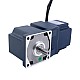 24V 40W 60RPM Geared BLDC Motor 4.59Nm(650.34oz.in) 50:1 Right Angle Gearbox - F4B40-24GN-30S/4GN50RT | StepperOnline CA 24V 40W 60RPM Geared BLDC Motor 4.59Nm(650.34oz.in) 50:1 Right Angle Gearbox - F4B40-24GN-30S/4GN50RT | StepperOnline CA
