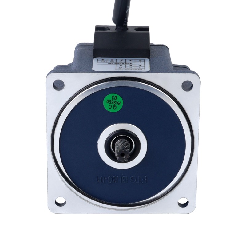 48V 40W 600RPM Geared Brushless DC Motor 0.52Nm(73.64oz.in) 5:1 Spur Gearbox - F4B40-48GN-30S/4GN5K | StepperOnline CA