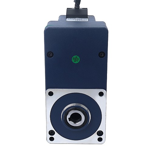 24V 60W 20RPM 21.00Nm(2973.84oz.in) 150:1 Geared Brushless DC Motor w/ Parallel Hollow Shaft Gearbox - F4B60-24GL-30S/4GL150RC | StepperOnline CA