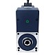 24V 60W 20RPM 21.00Nm(2973.84oz.in) 150:1 Geared Brushless DC Motor w/ Parallel Hollow Shaft Gearbox - F4B60-24GL-30S/4GL150RC | StepperOnline CA