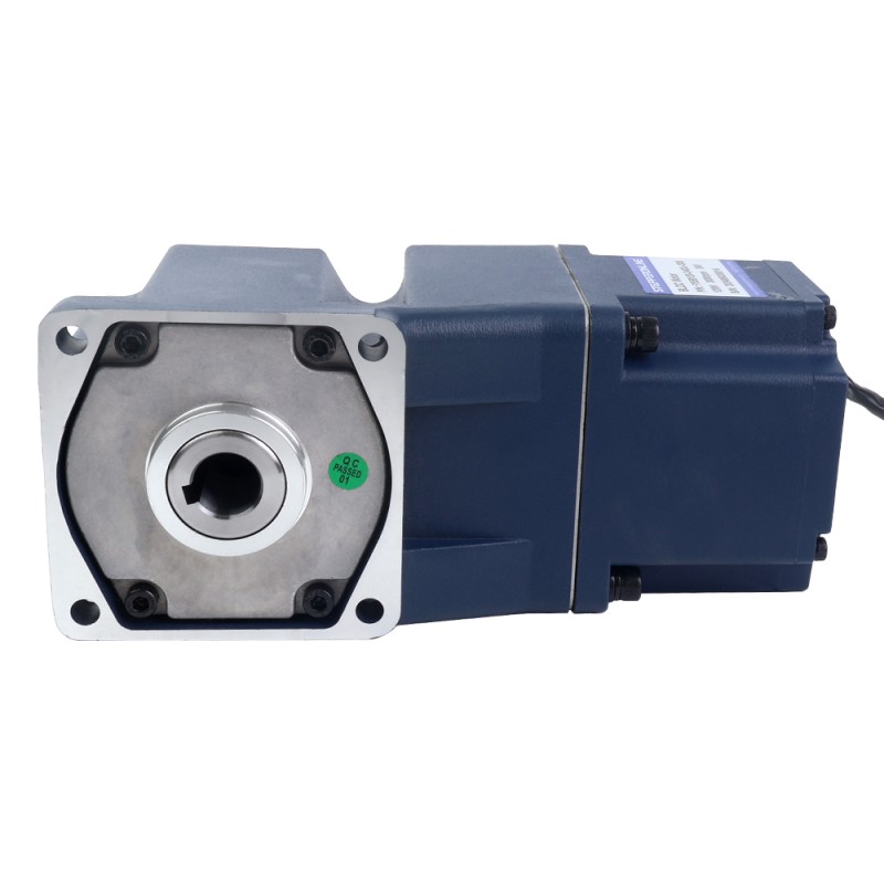24V 120W 60RPM Geared BLDC Motor 11.63Nm(1647.32oz.in) 50:1 Right Angle Gearbox - F55B120-24GU-30S/5GU50RC | StepperOnline CA 24V 120W 60RPM Geared BLDC Motor 11.63Nm(1647.32oz.in) 50:1 Right Angle Gearbox - F55B120-24GU-30S/5GU50RC | StepperOnline CA