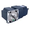 24V 120W 60RPM Geared BLDC Motor 11.63Nm(1647.32oz.in) 50:1 Right Angle Gearbox - F55B120-24GU-30S/5GU50RT | StepperOnline CA
