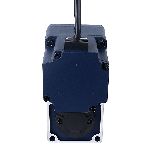 24V 150W 20RPM 50.00Nm(7080.58oz.in) 150:1 Geared Brushless DC Motor w/ Parallel Hollow Shaft Gearbox - F55B150-24GL-30S/5GL150RC | StepperOnline CA