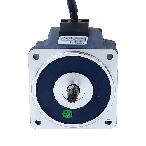 24V 150W 1000RPM Geared Brushless DC Motor 1.17Nm(165.69oz.in) 3:1 Spur Gearbox - F55B150-24GU-30S/5GU3KB | StepperOnline CA