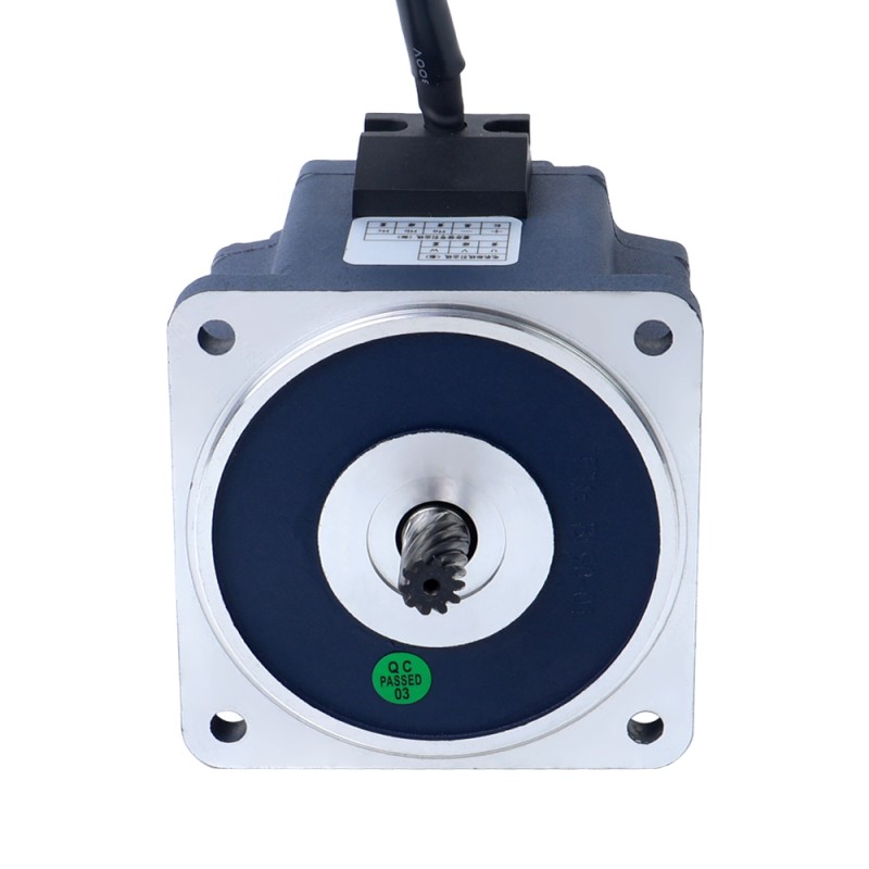 24V 150W 100RPM Geared Brushless DC Motor 9.50Nm(1345.31oz.in) 30:1 Spur Gearbox - F55B150-24GU-30S/5GU30KB | StepperOnline CA 24V 150W 100RPM Geared Brushless DC Motor 9.50Nm(1345.31oz.in) 30:1 Spur Gearbox - F55B150-24GU-30S/5GU30KB | StepperOnline CA