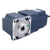24V 150W 150RPM Geared BLDC Motor 6.66Nm(943.00oz.in) 20:1 Right Angle Gearbox - F55B150-24GU-30S/5GU20RC | StepperOnline CA