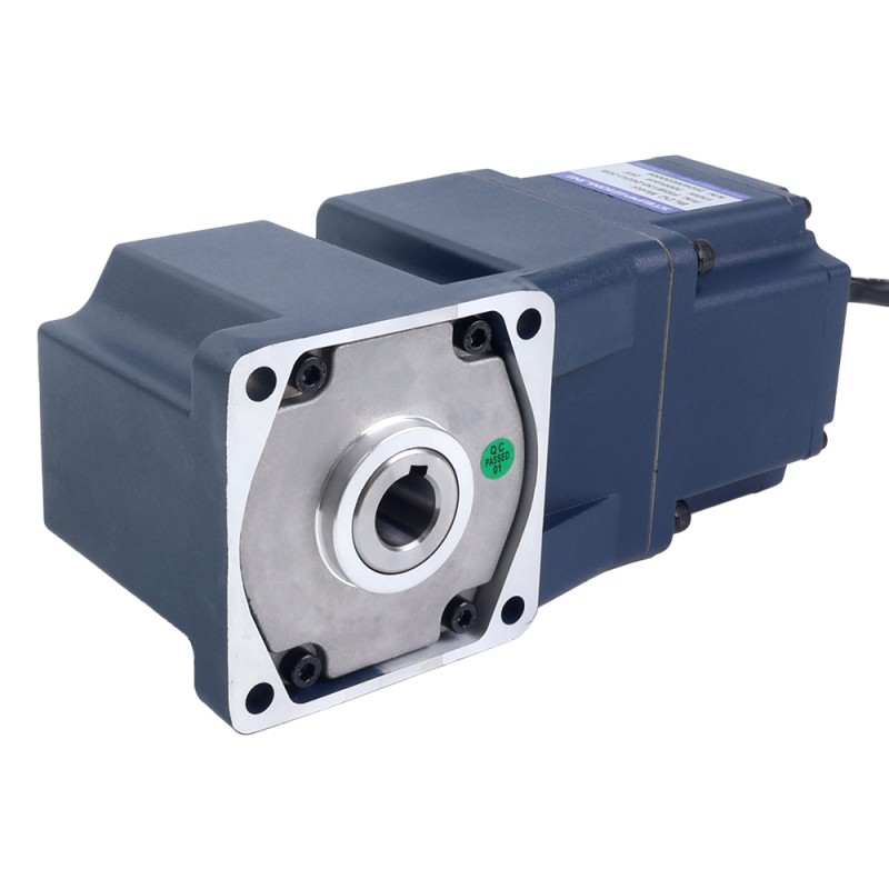 24V 150W 150RPM Geared BLDC Motor 6.66Nm(943.00oz.in) 20:1 Right Angle Gearbox - F55B150-24GU-30S/5GU20RC | StepperOnline CA