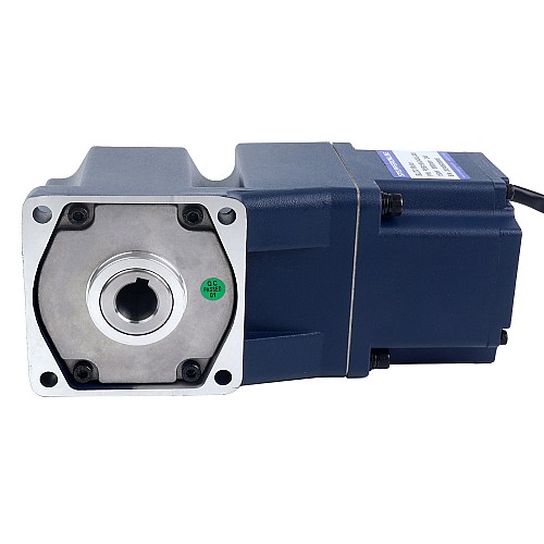 24V 150W 60RPM Geared BLDC Motor 14.62Nm(2069.99oz.in) 50:1 Right Angle Gearbox - F55B150-24GU-30S/5GU50RC | StepperOnline CA