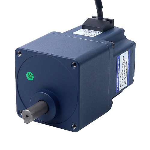24V 150W 1000RPM Geared Brushless DC Motor 1.17Nm(165.69oz.in) 3:1 Spur Gearbox - F55B150-24GU-30S/5GU3KB | StepperOnline CA