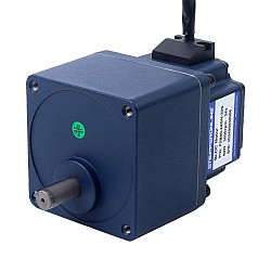 24V 60W 300RPM Geared Brushless DC Motor 1.55Nm(219.50oz.in) 10:1 Spur Gearbox
