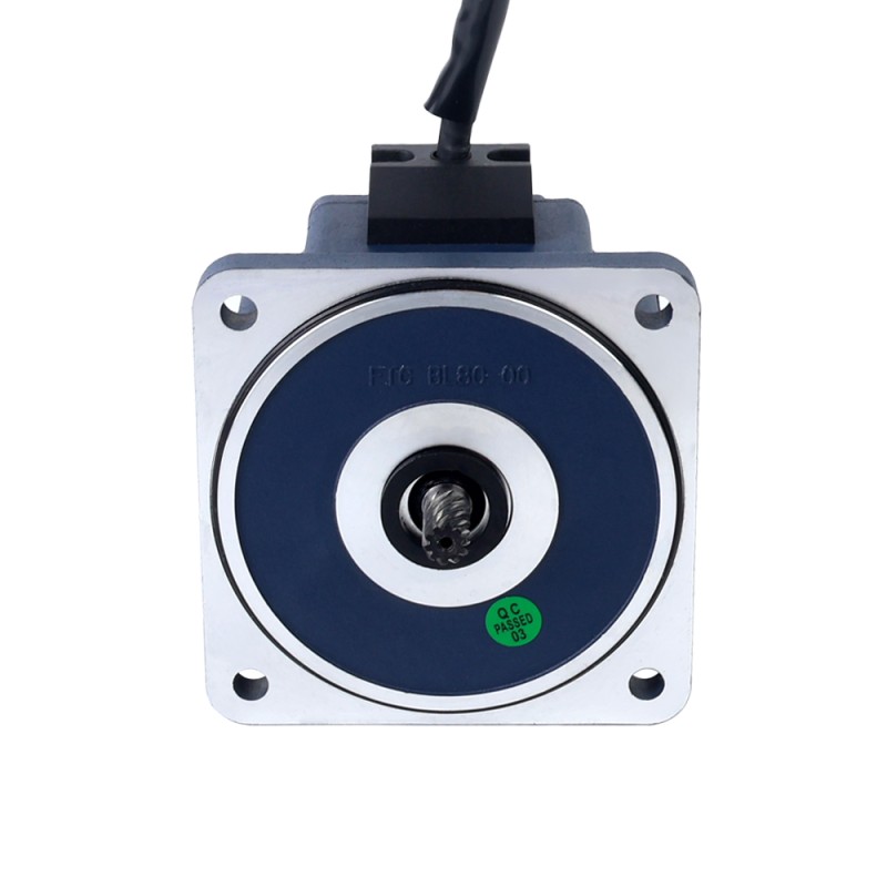 48V 60W 30RPM Geared Brushless DC Motor 10.00Nm(1416.12oz.in) 100:1 Spur Gearbox - F5B60-48GN-30S/5GN100K | StepperOnline CA 48V 60W 30RPM Geared Brushless DC Motor 10.00Nm(1416.12oz.in) 100:1 Spur Gearbox - F5B60-48GN-30S/5GN100K | StepperOnline CA
