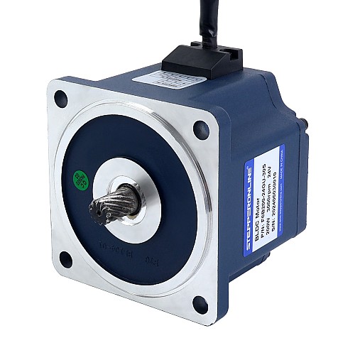 24V 200W 30RPM Geared Brushless DC Motor 40.00Nm(5664.48oz.in) 100:1 Spur Gearbox - F6B200-24GU-30S/6GU100K | StepperOnline CA 24V 200W 30RPM Geared Brushless DC Motor 40.00Nm(5664.48oz.in) 100:1 Spur Gearbox - F6B200-24GU-30S/6GU100K | StepperOnline CA