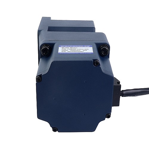 48V 200W 100RPM Geared BLDC Motor 14.03Nm(1986.97oz.in) 30:1 Right Angle Gearbox - F6B200-48GU-30S/6GU30RC | StepperOnline CA 48V 200W 100RPM Geared BLDC Motor 14.03Nm(1986.97oz.in) 30:1 Right Angle Gearbox - F6B200-48GU-30S/6GU30RC | StepperOnline CA