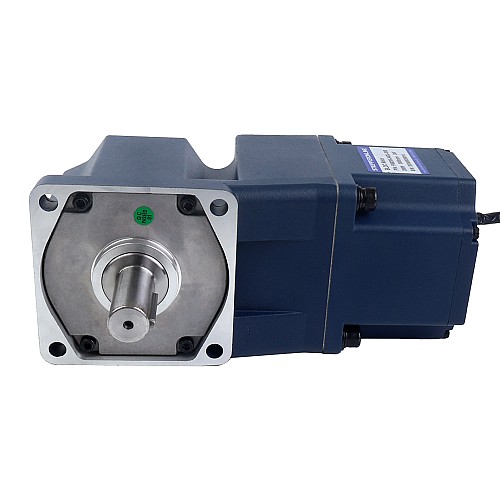 48V 200W 100RPM Geared BLDC Motor 14.03Nm(1986.97oz.in) 30:1 Right Angle Gearbox - F6B200-48GU-30S/6GU30RT | StepperOnline CA