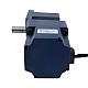 48V 200W 100RPM Geared BLDC Motor 14.03Nm(1986.97oz.in) 30:1 Right Angle Gearbox - F6B200-48GU-30S/6GU30RT | StepperOnline CA