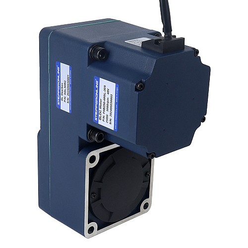 48V 250W 100RPM 20.00Nm(2832.23oz.in) 30:1 Geared Brushless DC Motor w/ Parallel Hollow Shaft Gearbox - F6B250-48GL-30S/6GL30RC | StepperOnline CA 48V 250W 100RPM 20.00Nm(2832.23oz.in) 30:1 Geared Brushless DC Motor w/ Parallel Hollow Shaft Gearbox - F6B250-48GL-30S/6GL30RC | StepperOnline CA