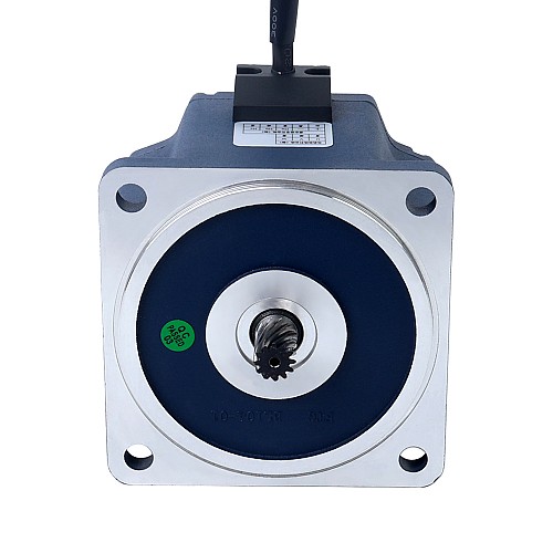 48V 250W 100RPM Geared Brushless DC Motor 15.66Nm(2217.64oz.in) 30:1 Spur Gearbox - F6B250-48GU-30S/6GU30K | StepperOnline CA