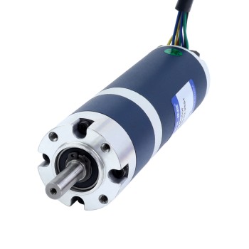 24V 30W 120RPM Geared Brushless DC Motor 1.90Nm(269.06oz.in) 25:1 Planetary Gearbox