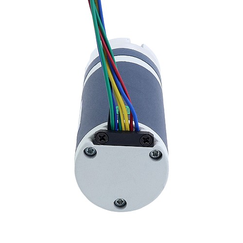 24V 30W 579RPM Geared Brushless DC Motor 0.45Nm(63.73oz.in) 5.18:1 Planetary Gearbox - M42B30-24P-30S/G42-5.18S1 | StepperOnline CA