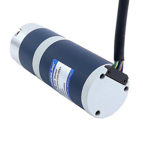 24V 60W 120RPM Geared Brushless DC Motor 3.80Nm(538.12oz.in) 25:1 Planetary Gearbox - M52B60-24P-30S/G52-25S1 | StepperOnline CA 24V 60W 120RPM Geared Brushless DC Motor 3.80Nm(538.12oz.in) 25:1 Planetary Gearbox - M52B60-24P-30S/G52-25S1 | StepperOnline CA