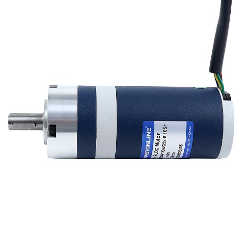 24V 60W 579RPM Geared Brushless DC Motor 0.90Nm(127.45oz.in) 5.18:1 Planetary Gearbox - M52B60-24P-30S/G52-5.18S1 | StepperOnline CA