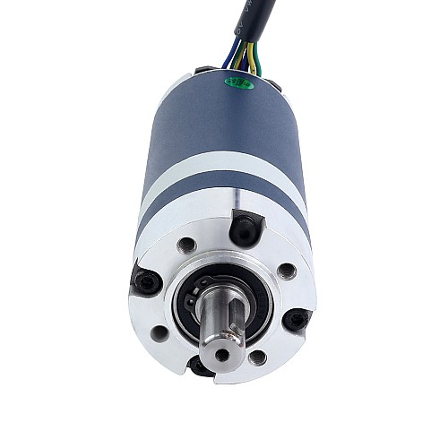 24V 60W 579RPM Geared Brushless DC Motor 0.90Nm(127.45oz.in) 5.18:1 Planetary Gearbox - M52B60-24P-30S/G52-5.18S1 | StepperOnline CA