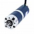 24V 60W 58.9RPM Geared Brushless DC Motor 7.00Nm(991.28oz.in) 50.9:1 Planetary Gearbox