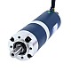 24V 60W 58.9RPM Geared Brushless DC Motor 7.00Nm(991.28oz.in) 50.9:1 Planetary Gearbox - M52B60-24P-30S/G52-50.9S1 | StepperOnline CA