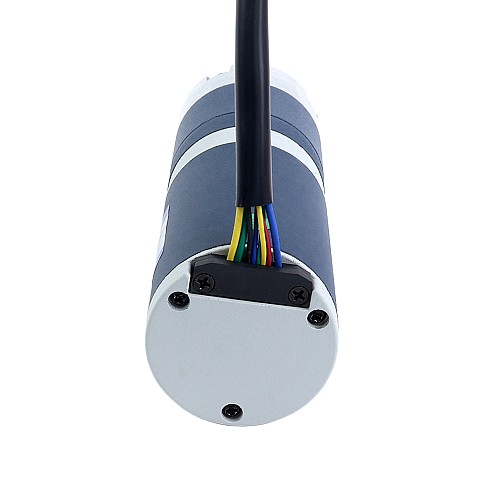 24V 60W 58.9RPM Geared Brushless DC Motor 7.00Nm(991.28oz.in) 50.9:1 Planetary Gearbox - M52B60-24P-30S/G52-50.9S1 | StepperOnline CA