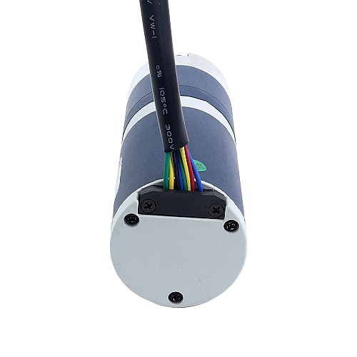 24V 60W 30.1RPM Geared Brushless DC Motor 13.80Nm(1954.24oz.in) 99.5:1 Planetary Gearbox - M52B60-24P-30S/G52-99.5S1 | StepperOnline CA