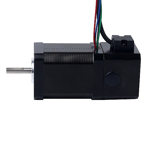 Nema 17 Stepper Motor 0.72Nm(101.96oz.in) with 24V 3.7W Electromagnetic Brake - 17HS24-2004D-B070 | StepperOnline CA