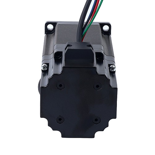 Nema 23 Stepper Motor 2.0Nm(283.22oz.in) with 24V 4.5W Electromagnetic Brake - 23HS30-5004D-B280 | StepperOnline CA