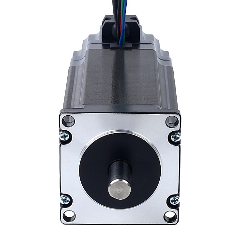 Nema 23 Stepper Motor 4.2Nm(594.77oz.in) with 24V 4.5W Electromagnetic Brake - 23HS45-4204D-B280 | StepperOnline CA