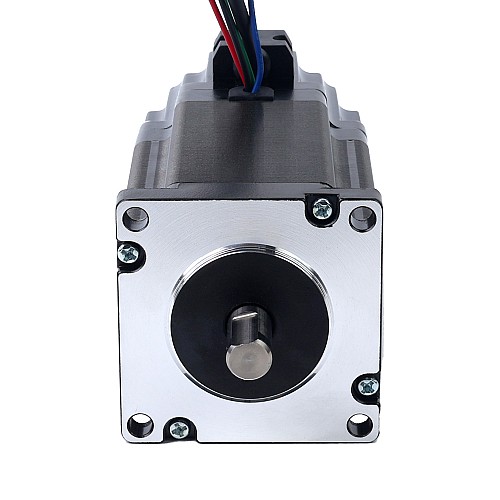 Nema 24 Stepper Motor 3.0Nm(424.83oz.in) with 24V 4.5W Electromagnetic Brake - 24HS34-5004D-B280 | StepperOnline CA