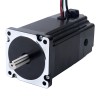 Nema 34 Stepper Motor 8.5Nm(1203.70oz.in) with 24V 6.8W Electromagnetic Brake - 34HS46-6004D-B700 | StepperOnline CA