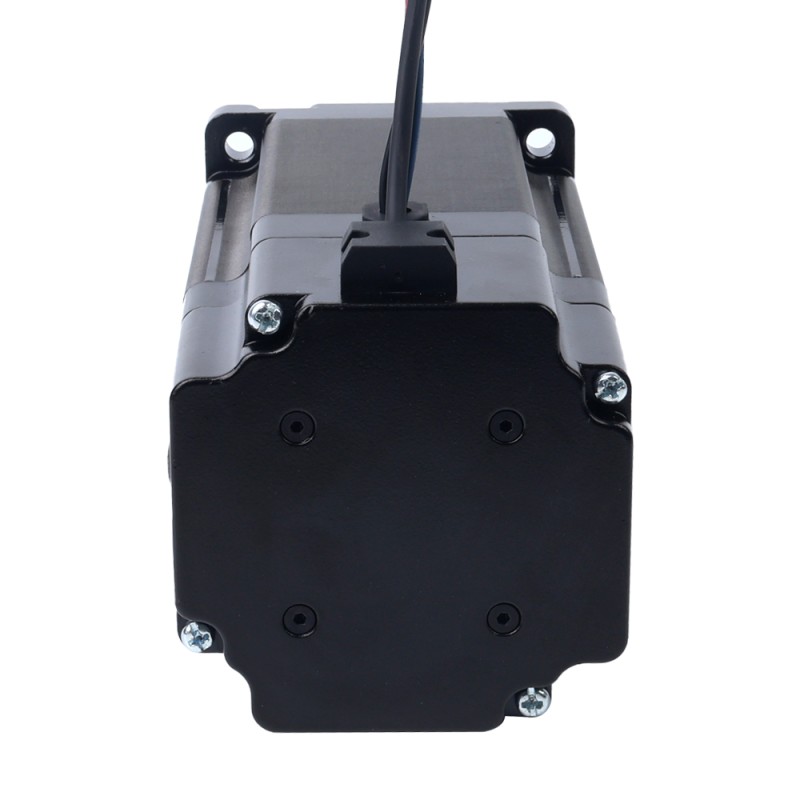Nema 34 Stepper Motor 8.5Nm(1203.70oz.in) with 24V 6.8W Electromagnetic Brake - 34HS46-6004D-B700 | StepperOnline CA