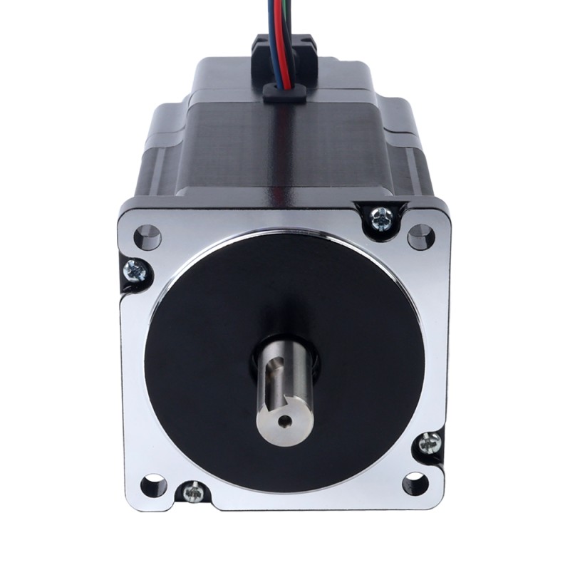 Nema 34 Stepper Motor 8.5Nm(1203.70oz.in) with 24V 6.8W Electromagnetic Brake - 34HS46-6004D-B700 | StepperOnline CA