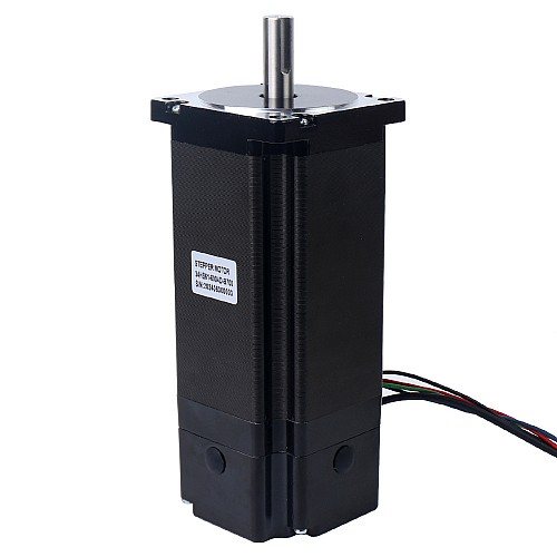 Nema 34 Stepper Motor 13.0Nm(1840.95oz.in) with 24V 6.8W Electromagnetic Brake - 34HS61-6004D-B700 | StepperOnline CA Nema 34 Stepper Motor 13.0Nm(1840.95oz.in) with 24V 6.8W Electromagnetic Brake - 34HS61-6004D-B700 | StepperOnline CA