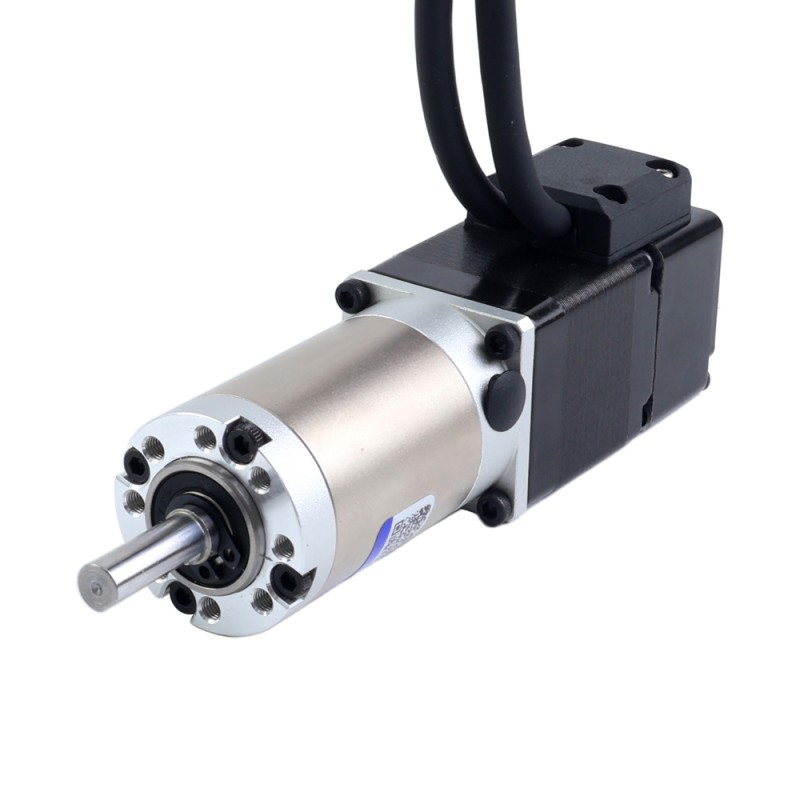 Nema 11 Closed Loop Stepper Motor L=32mm w/ Gear Ratio 100:1 EG Series Planetary Gearbox - 11HS12-1004D-E1000-EGS100 | StepperOnline CA