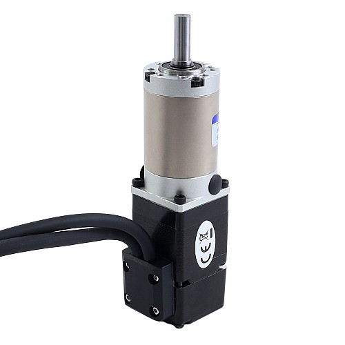 Nema 11 Closed Loop Stepper Motor L=32mm w/ Gear Ratio 100:1 EG Series Planetary Gearbox - 11HS12-1004D-E1000-EGS100 | StepperOnline CA