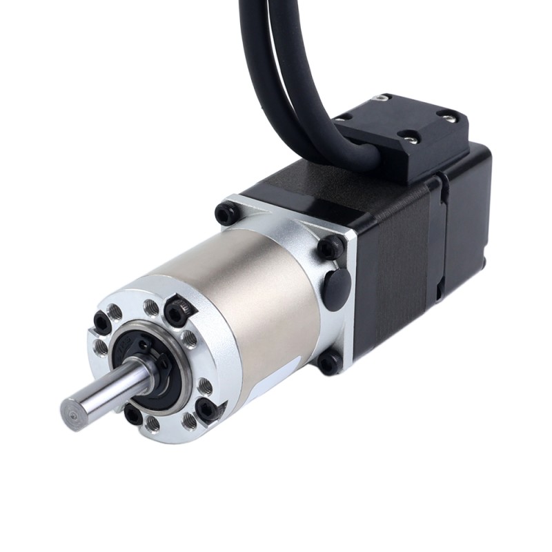 Nema 11 Closed Loop Stepper Motor L=32mm w/ Gear Ratio 50:1 EG Series Planetary Gearbox - 11HS12-1004D-E1000-EGS50 | StepperOnline CA