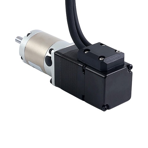 Nema 11 Closed Loop Stepper Motor L=32mm w/ Gear Ratio 50:1 EG Series Planetary Gearbox - 11HS12-1004D-E1000-EGS50 | StepperOnline CA